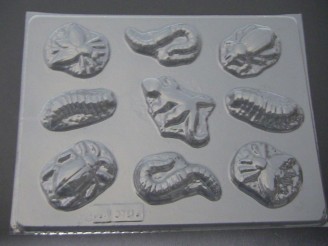 1306 Creepy Crawler Bugs Chocolate Candy Mold